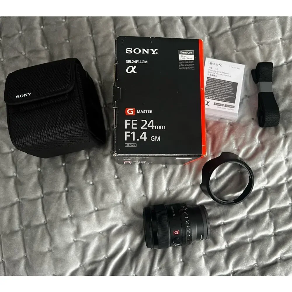 Sony SEL24F14GM Fe 1.4/24mm Camera Lens for Sony E-Mount | Mint Condition